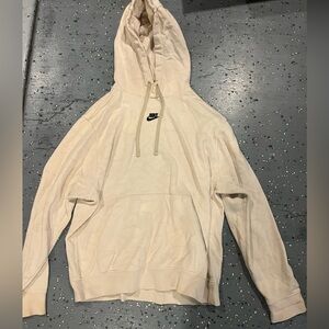 Nike sweatshirt cream colored. Size: L
